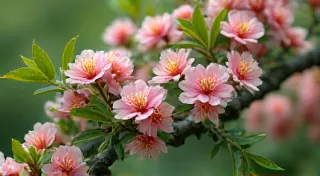 Crabapple Bonsai: Spring Blooms and Fall Color